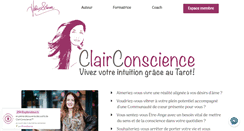 Desktop Screenshot of clairconscience.ch